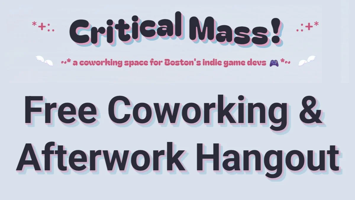 Friends of BGD Event: Free Game Dev Coworking & Afterwork Hangout