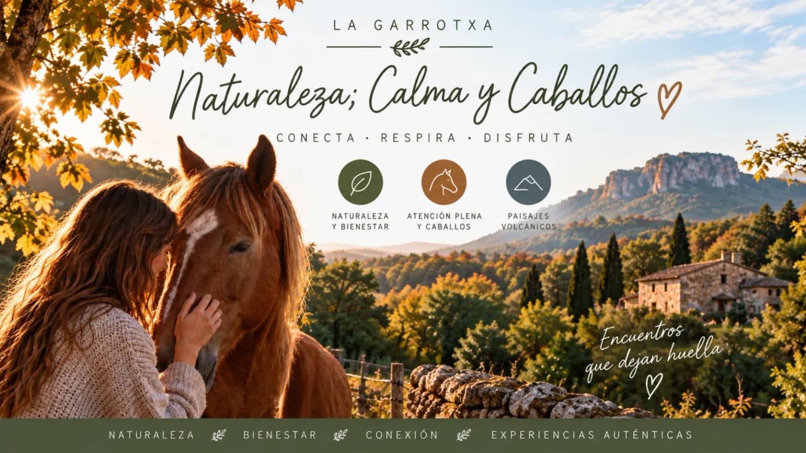 🐴 LA GARROTXA: UNA EXPERIENCIA ÚNICA ENTRE CABALLOS 🍂
