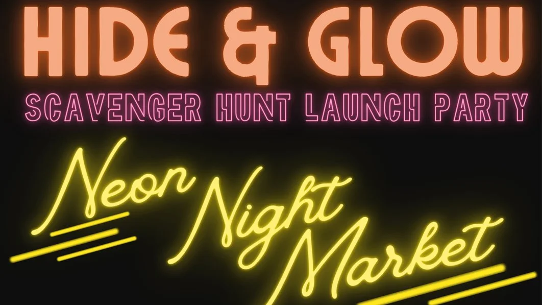 Hide & Glow Party and Neon Night Market