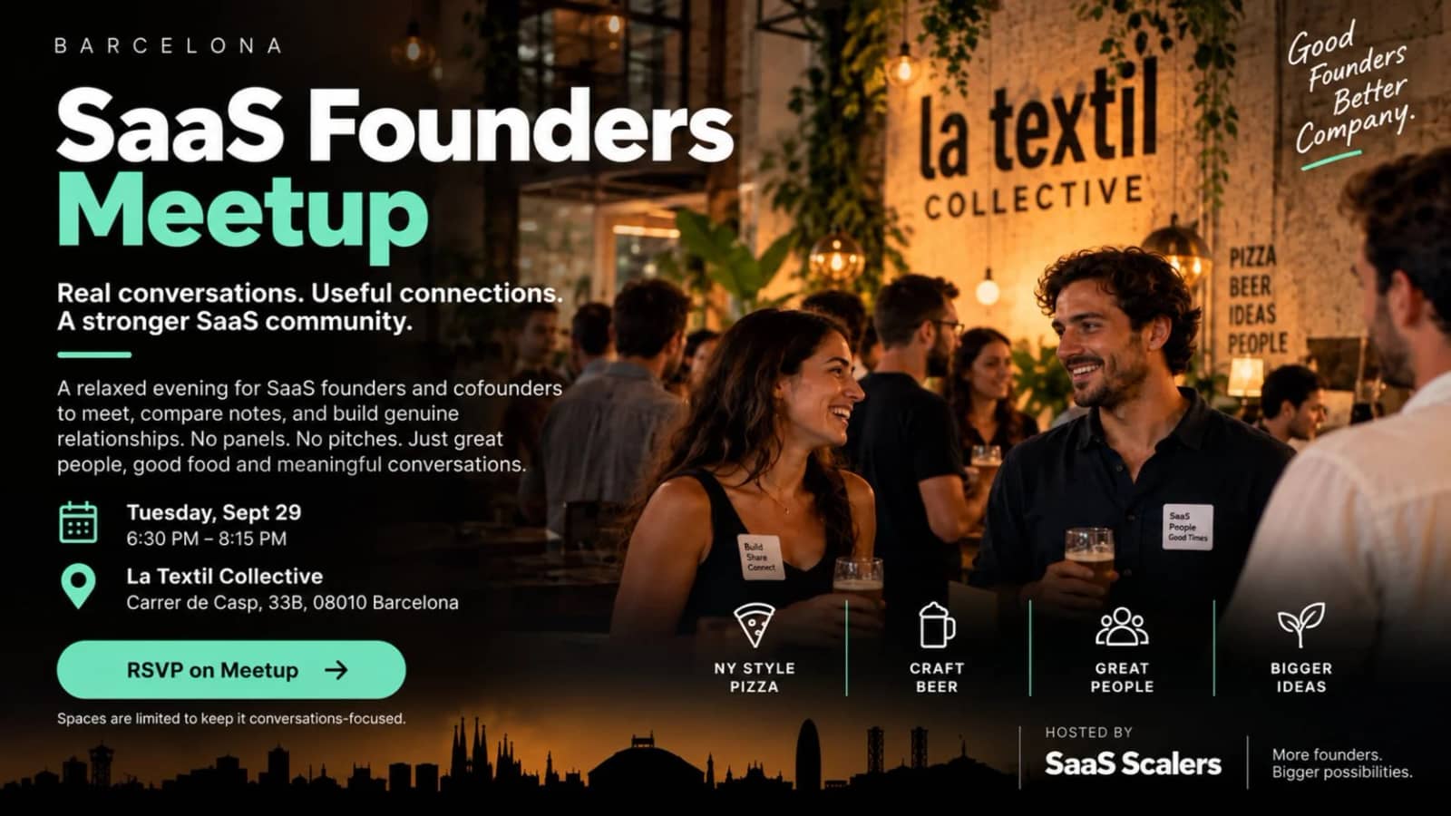 Barcelona SaaS Founders Meetup