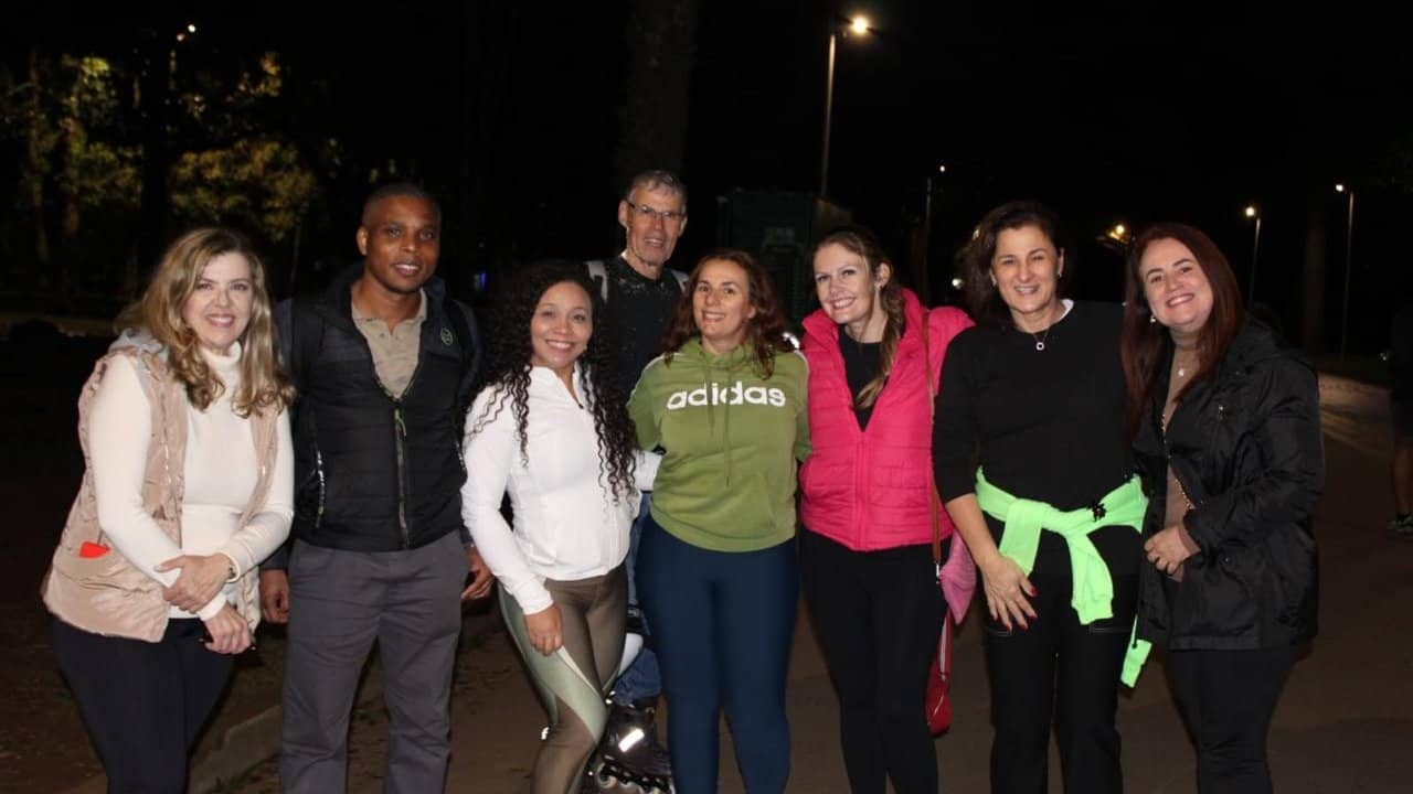 Night walk at Ibirapuera