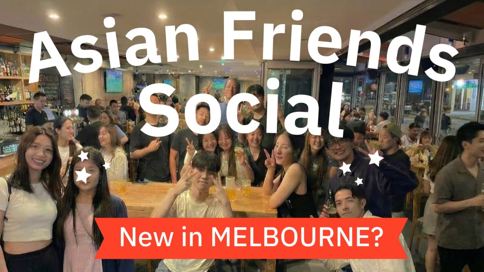 🍜Asian Background Social: Lounge Asia Melbourne (Easy English) 6pm