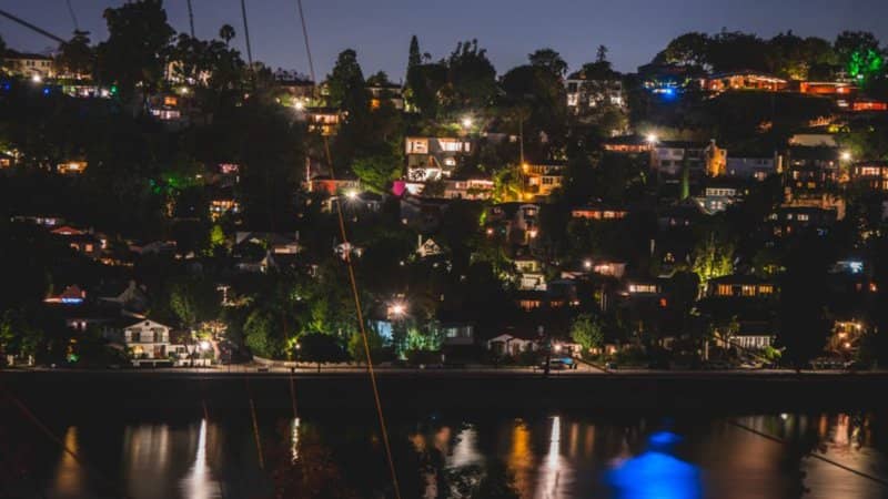 FRIDAY--Easy Night walk around Silverlake