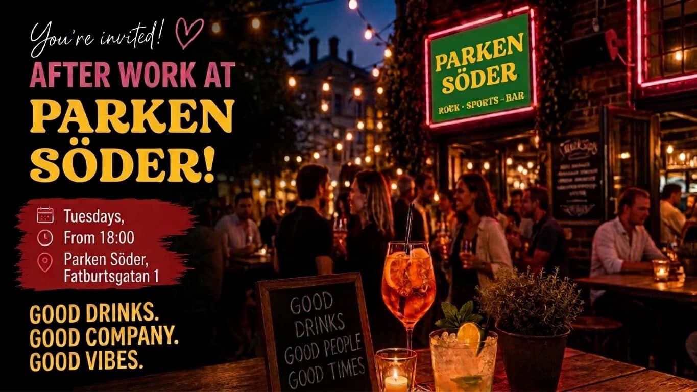 After Work at Parken Söder