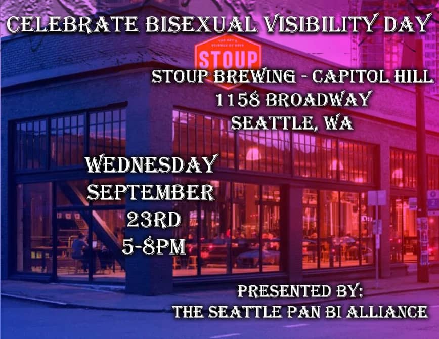 Celebrate Bisexual Visibility Day Social