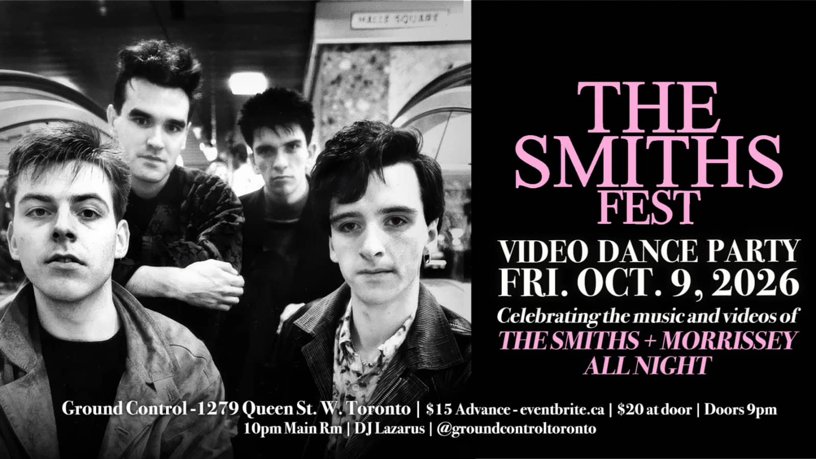 The Smiths Fest 2026 - All Smiths / Morrissey Music & Videos All Night.