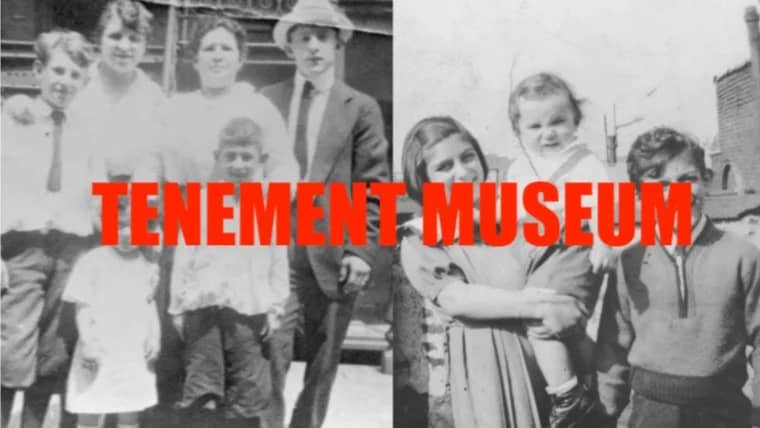 TENEMENT Museum, Oct 16, 2:30p meeting time