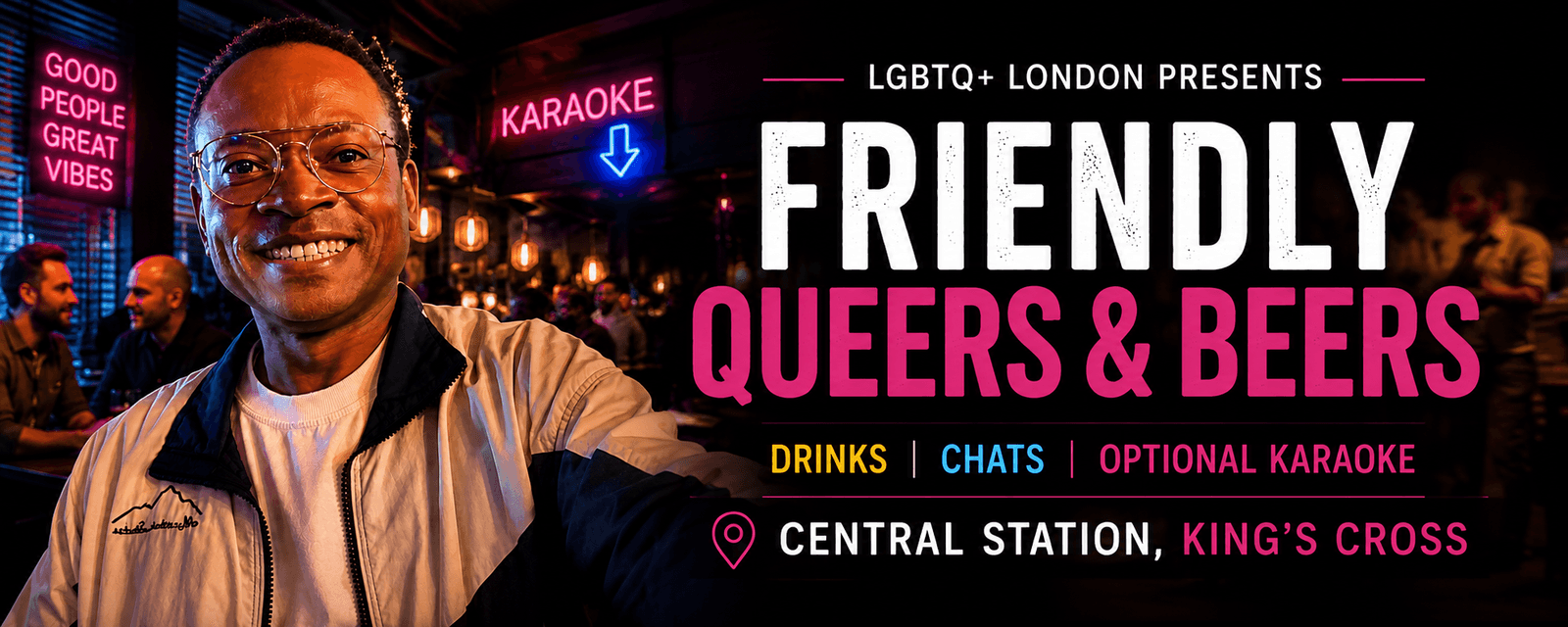 Friendly Queers & Beers (Plus Karaoke) @ Central Station (Free Event)