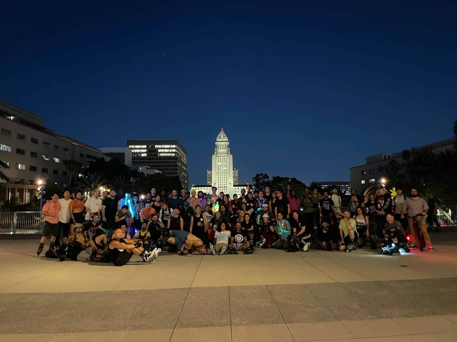 The Night Skate - Downtown Los Angeles