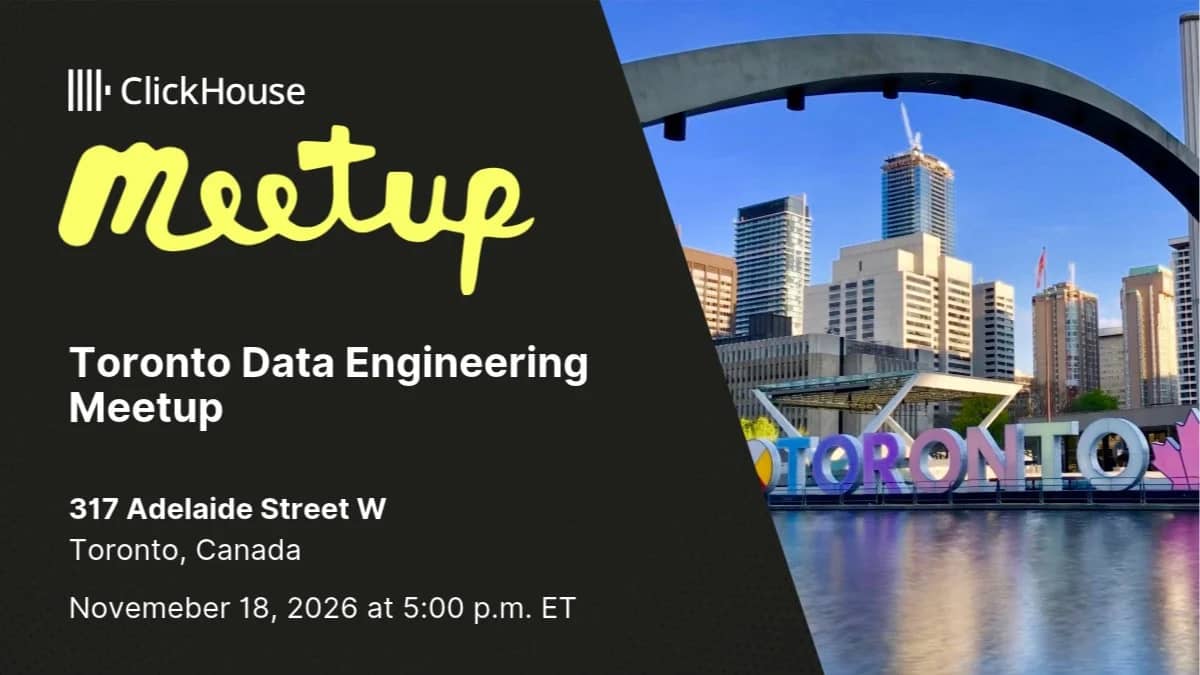 Toronto Data Engineering Meetup