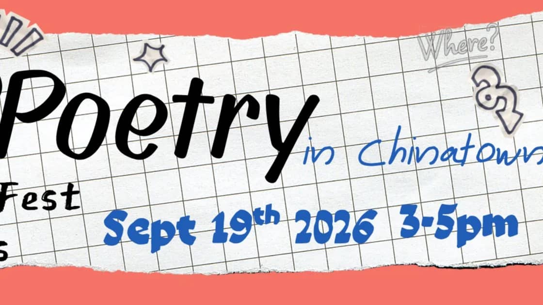 3rd Saturday Poetry in Chinatown