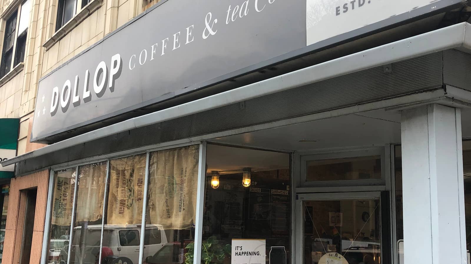 Sunday coffee at Dollop