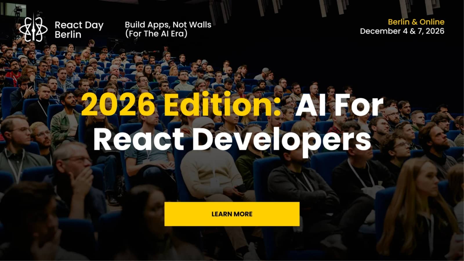 React Day Berlin - Build apps, not walls (for the AI era)