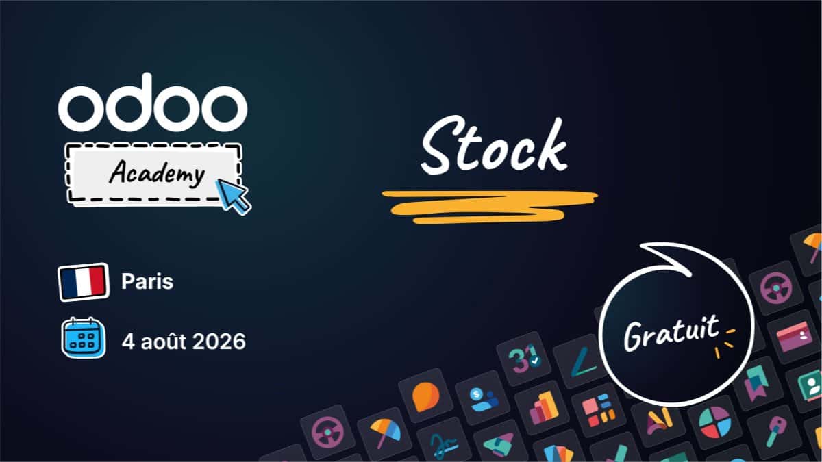 Odoo Academy Stock Management - Paris