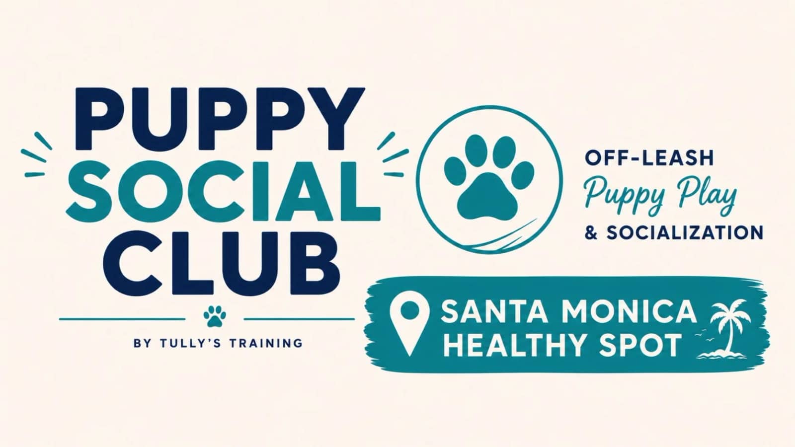 Puppy Socialization Club – Santa Monica!