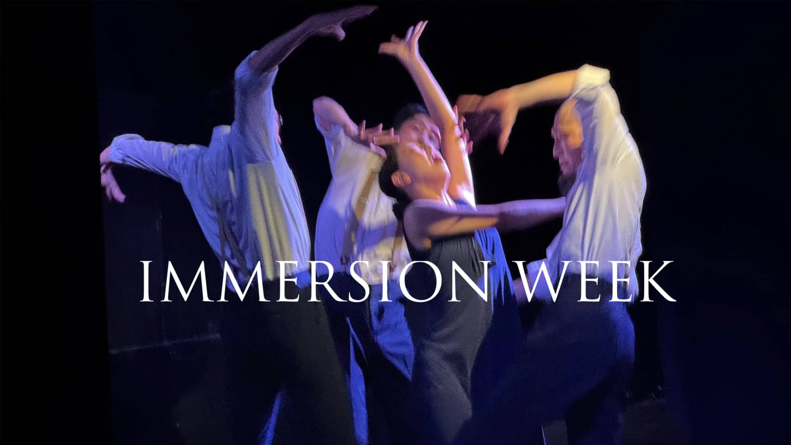 Theatre of the Thinking Body - Immersion Week