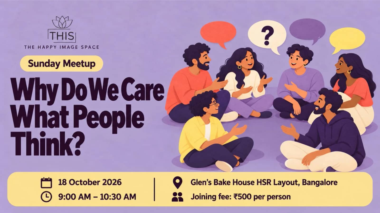 🌿 Pause & Connect: A Reflective Sunday Meetup | 18th Oct ✨