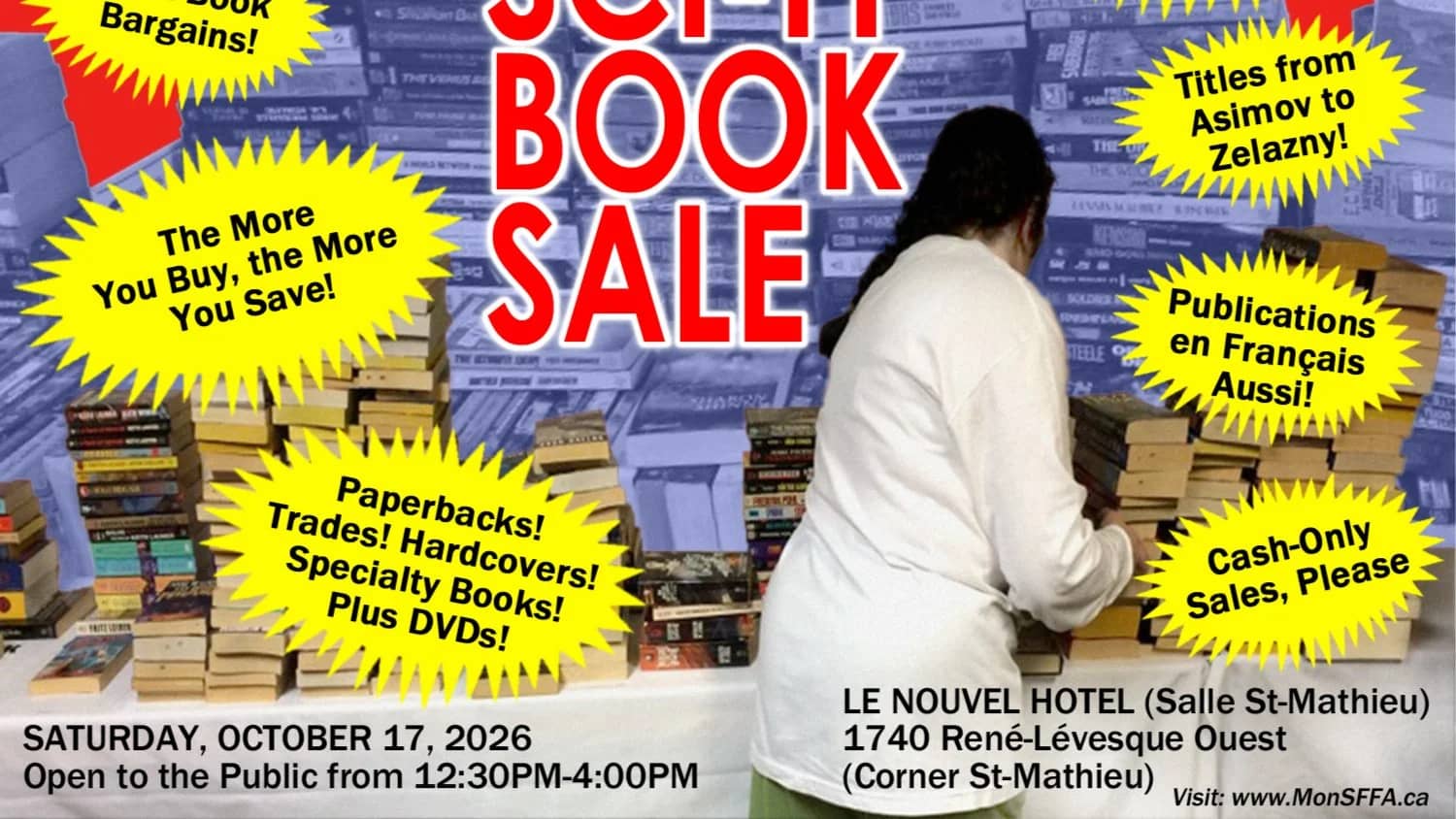 Super Sci-Fi & Fantasy Book Sale : Thousands of Books, Comics & More!