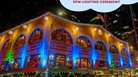 Pike Place Shop & Tree lighting