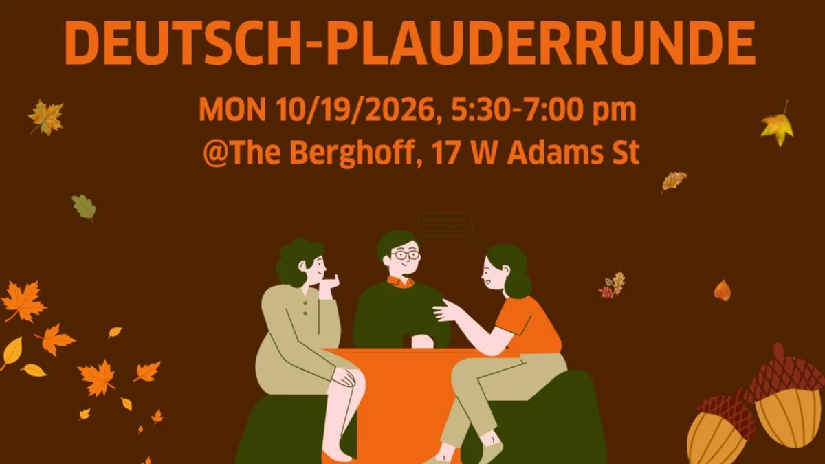 Plauderrunde in Person (German Speaking Meetup)