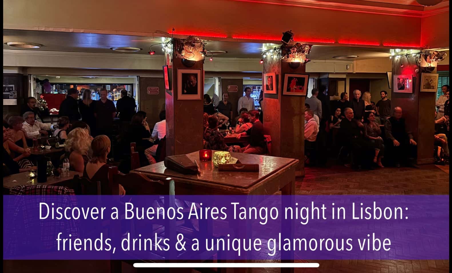Experience a real Milonga 🇦🇷 (tango party) in Teatro A Barraca!
