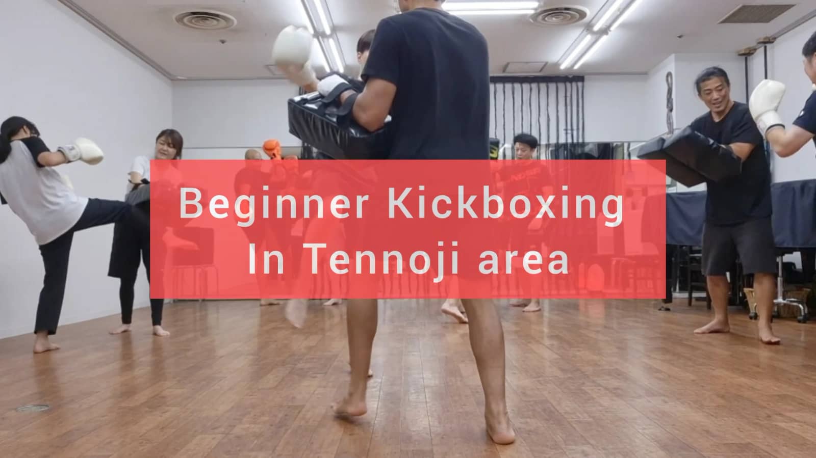 Beginner Kickboxing and language exchange in Tennoji