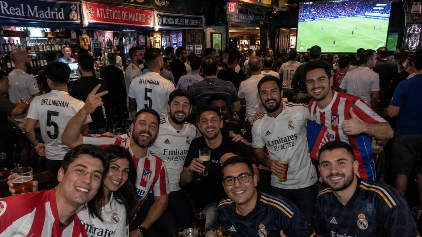 ⚽ Madrid Derby Watch Party & After DJ| International Football Fans Meetup