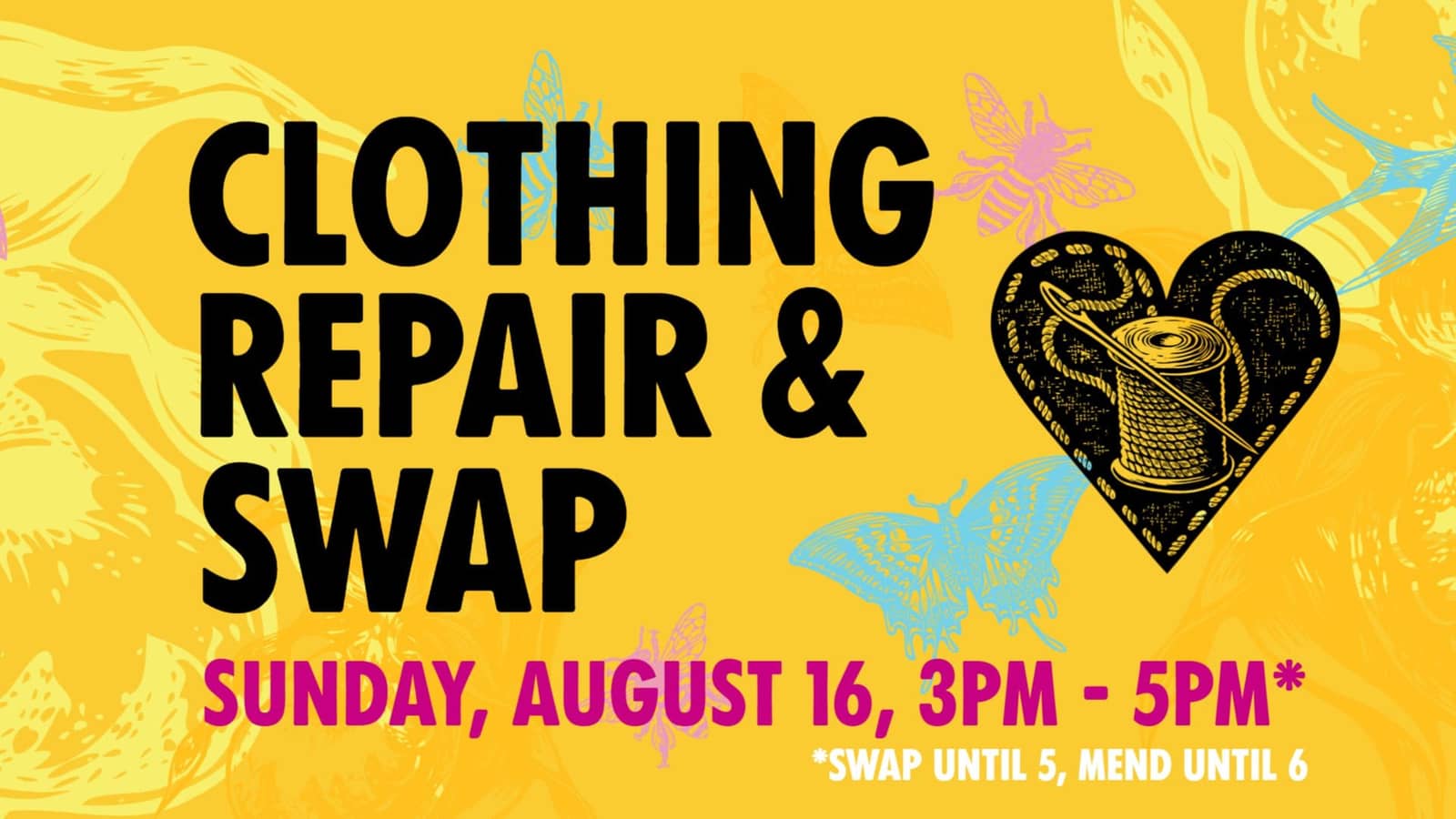 Clothing Repair & Swap Party