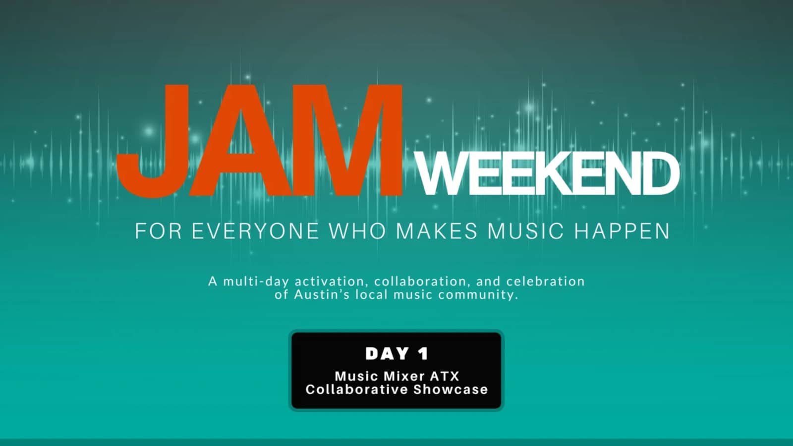 JAM Weekend: Music Mixer ATX Collaborative Showcase