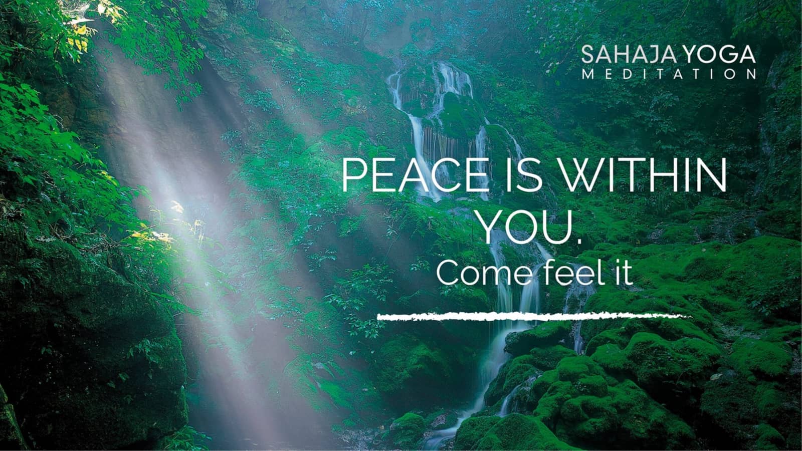 Feel the Peace within