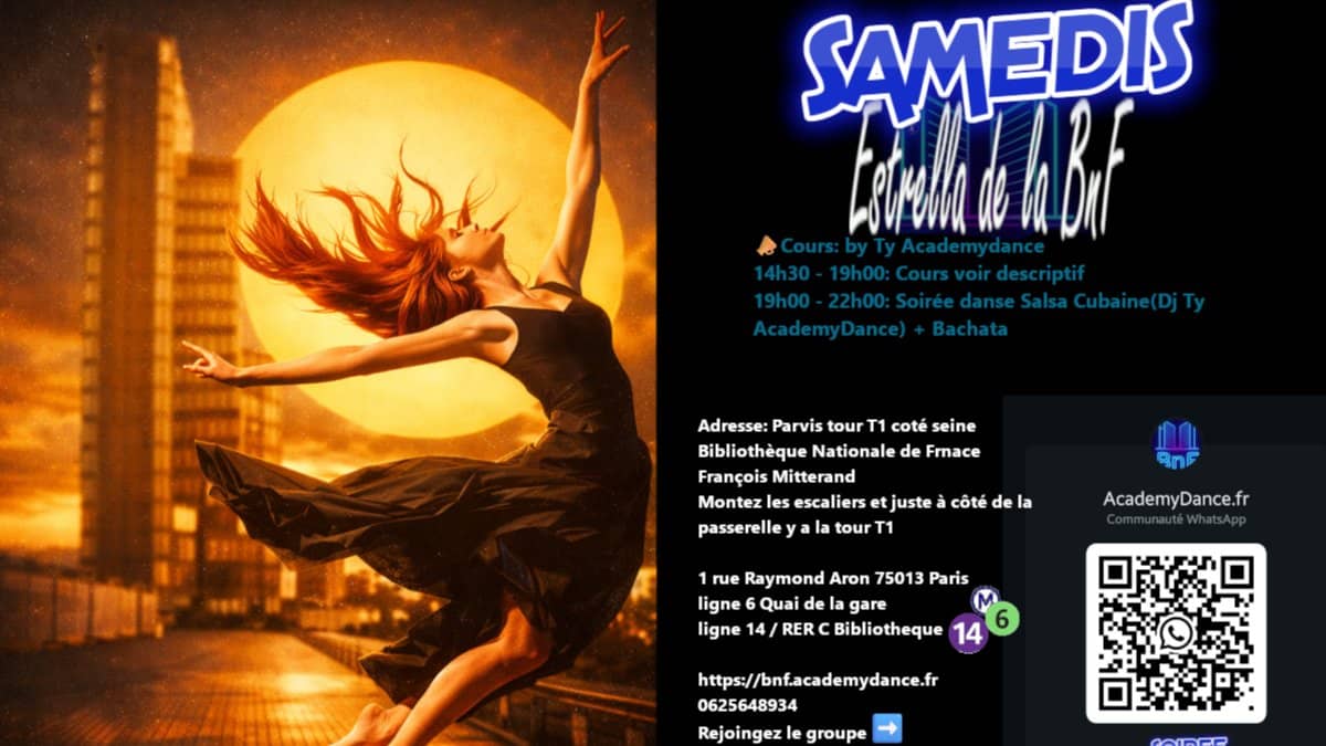 Cours de danse en Plein Air