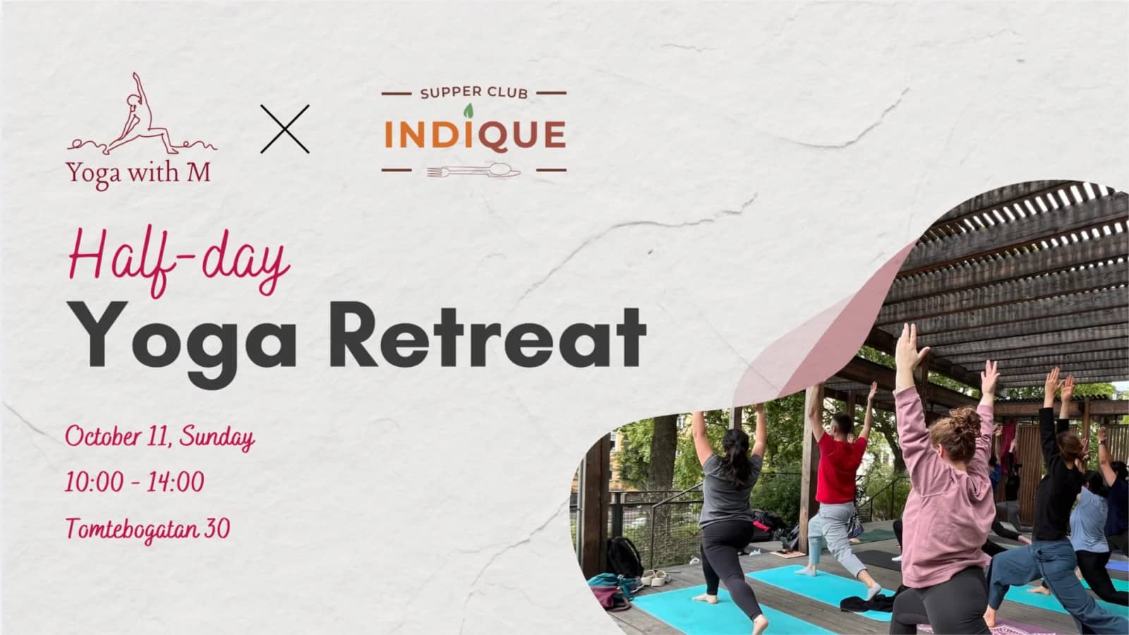 12: Half Day Yoga Retreat
