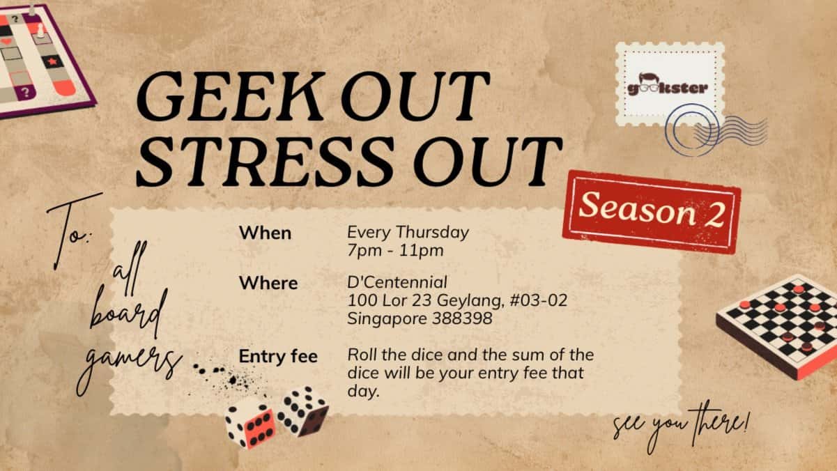 Geek Out, Stress Out!