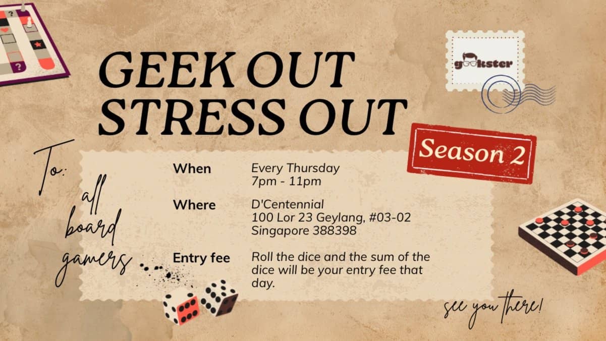 Geek Out, Stress Out!