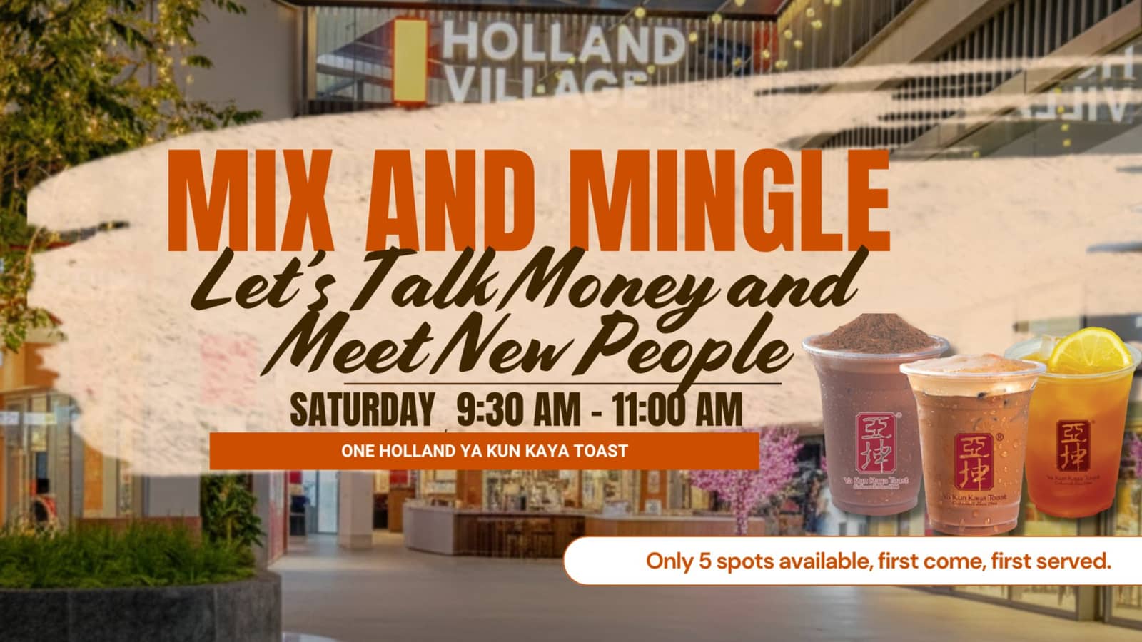 Mix & Mingle: Let’s Talk Money & Meet New People! ☕