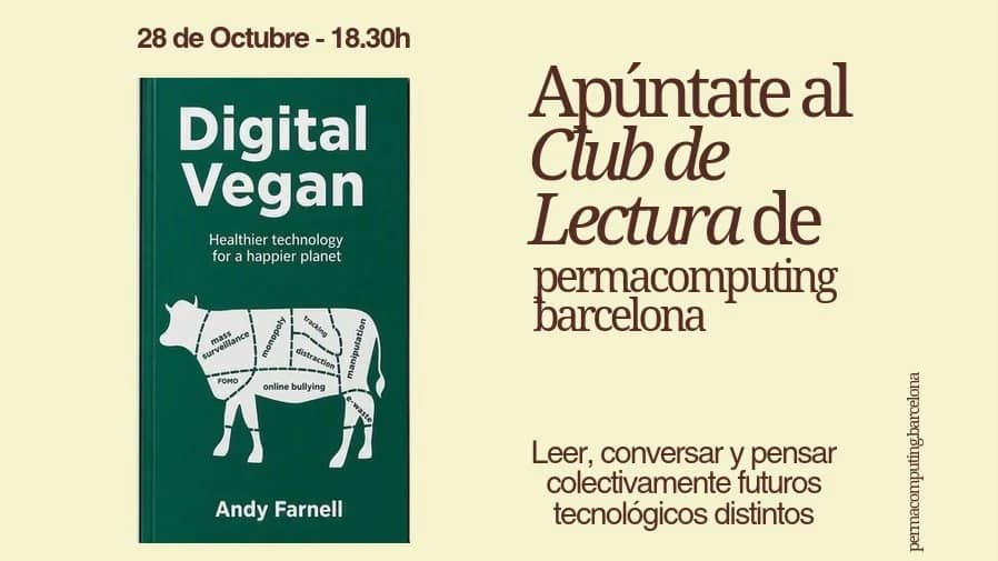 Club de lectura: Digital Vegan