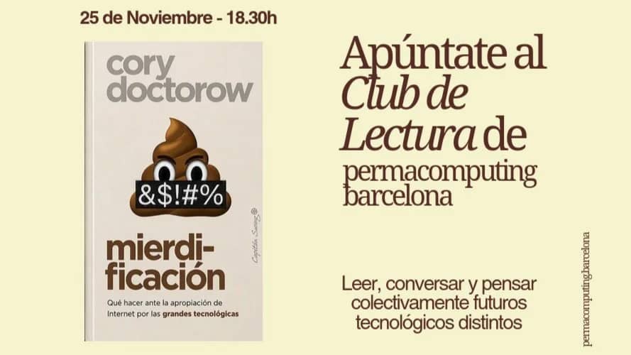 Club de lectura: Mierdificación