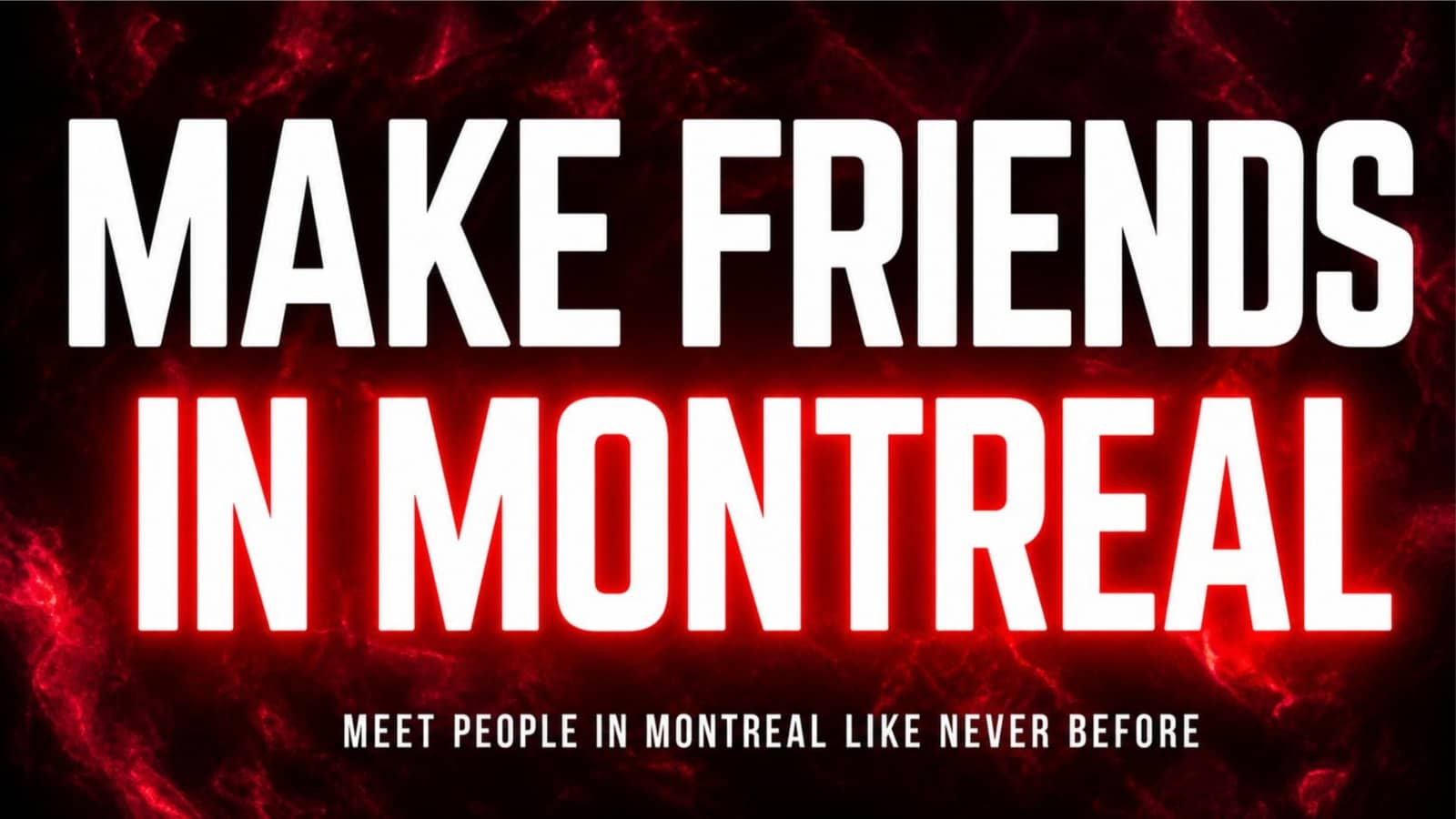 Montreal Friendship Mixer – Make New Connections!