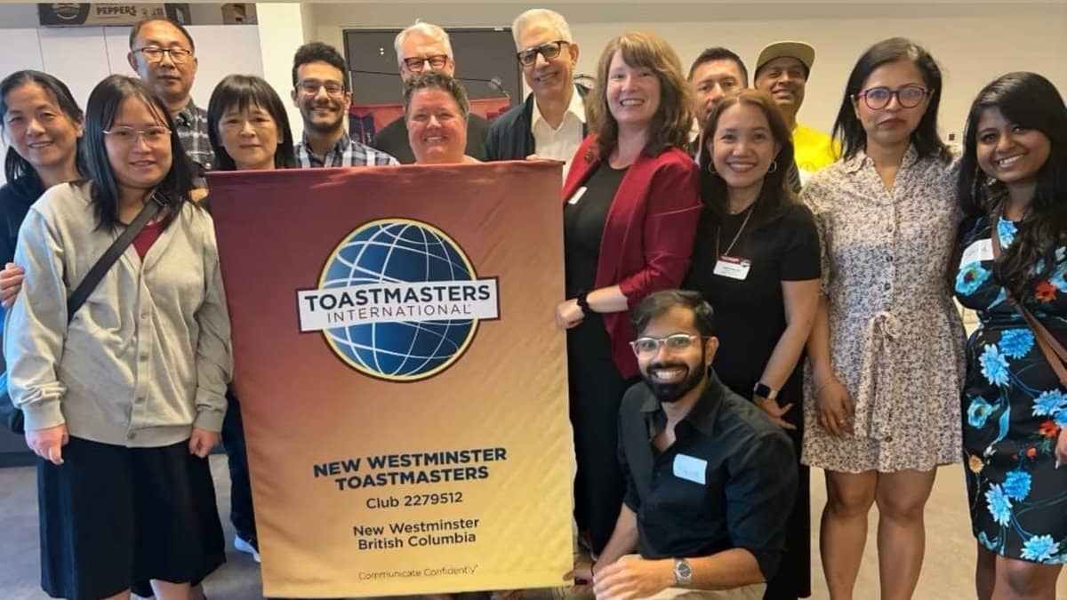 Weekly New Westminster Toastmasters Public Speaking Club