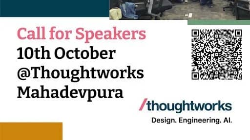 vodQA: Bengaluru 2026 by Thoughtworks - Call for Speakers