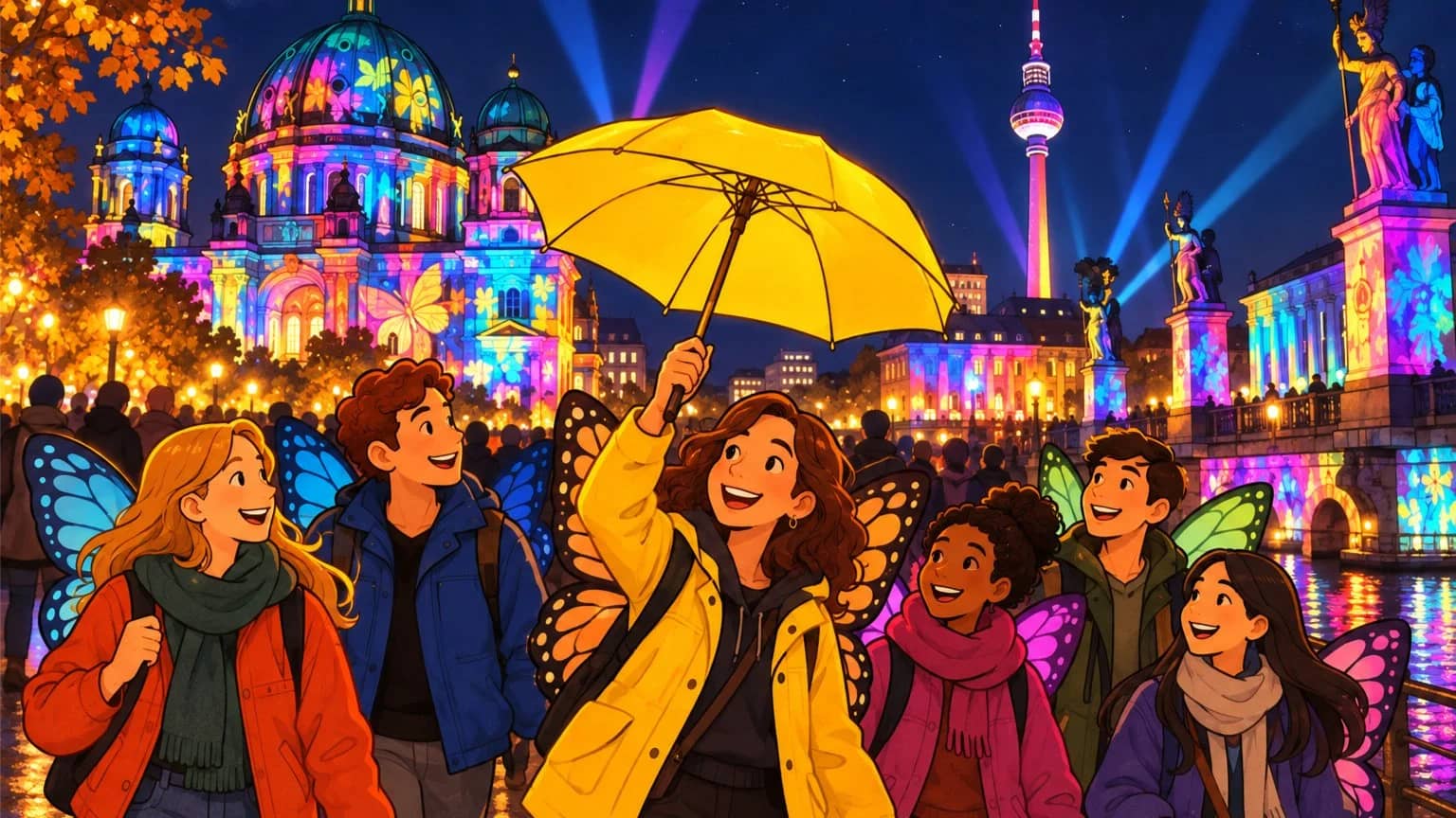 Festival of Lights – Opening Night Walk ✨ Social Butterfly Club 🦋