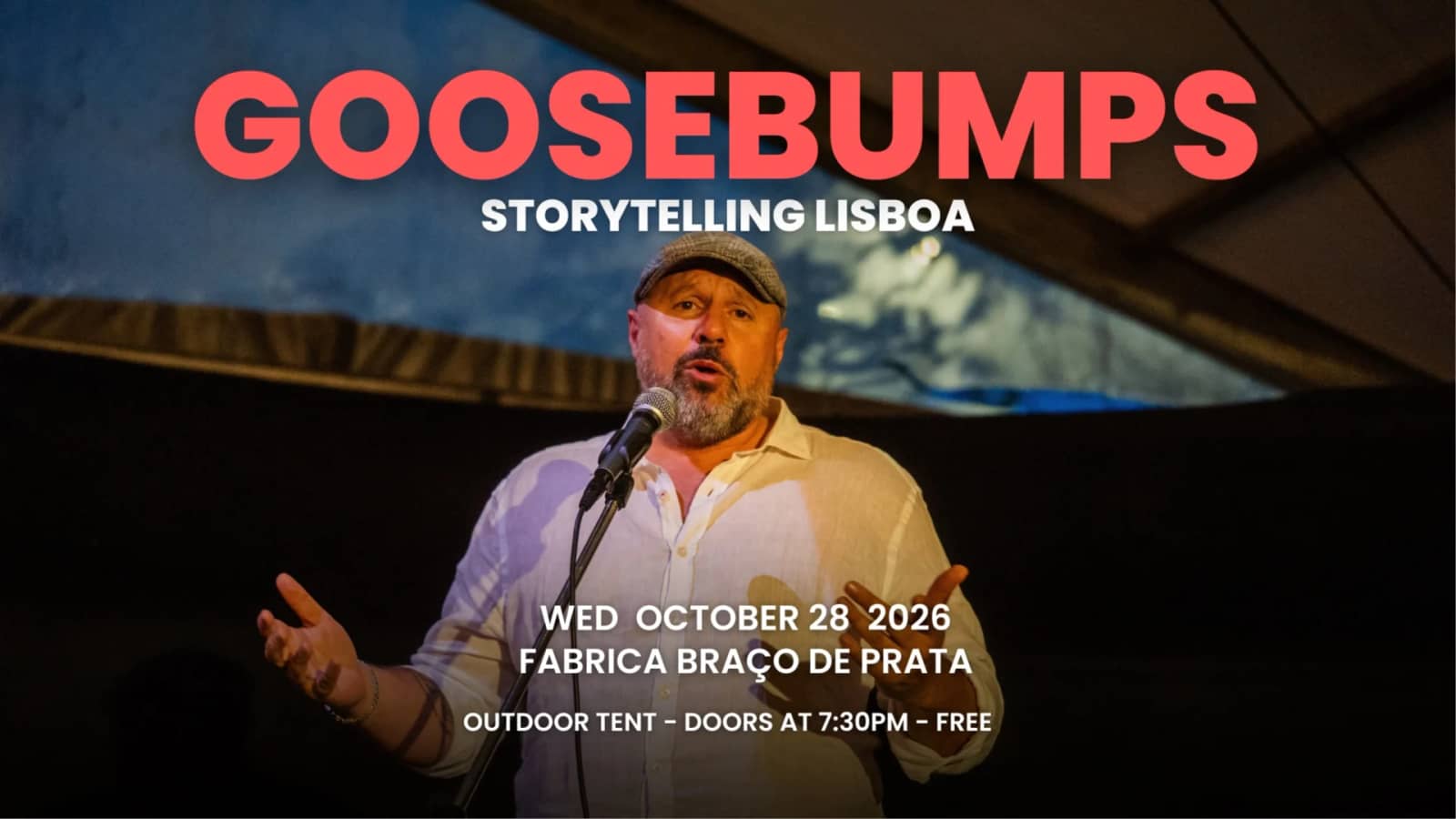 Storytelling Night—"GOOSEBUMPS"