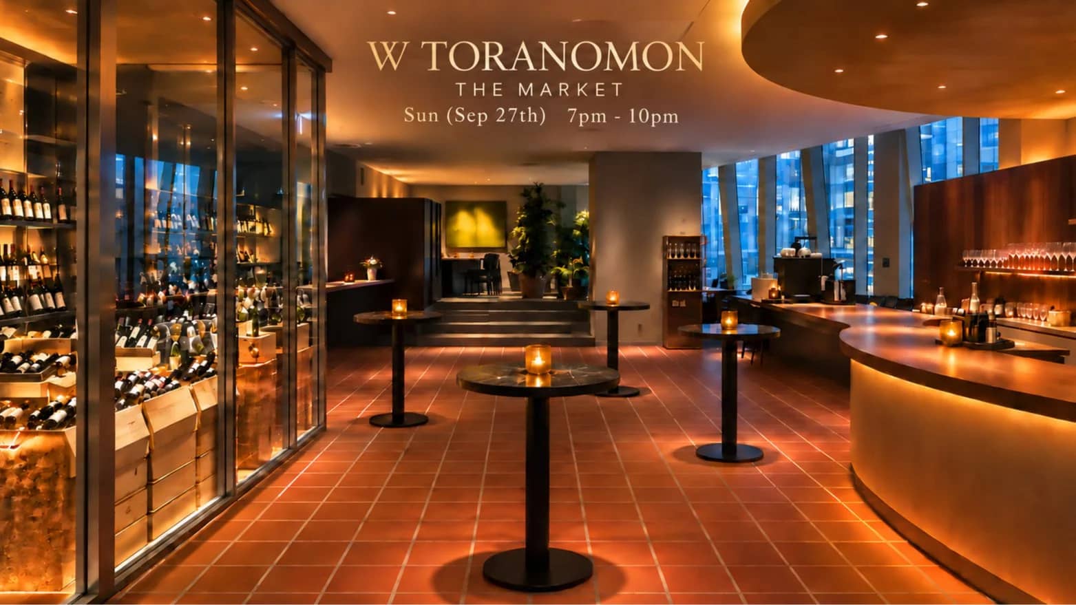 ✨ Drinks, Chats & Connections @ W Toranomon 🍸