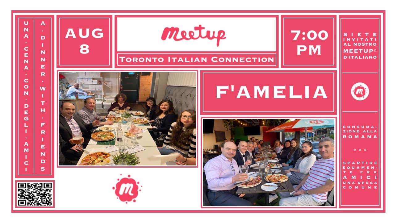 UNA CENA CON DEGLI AMICI / A DINNER WITH FRIENDS