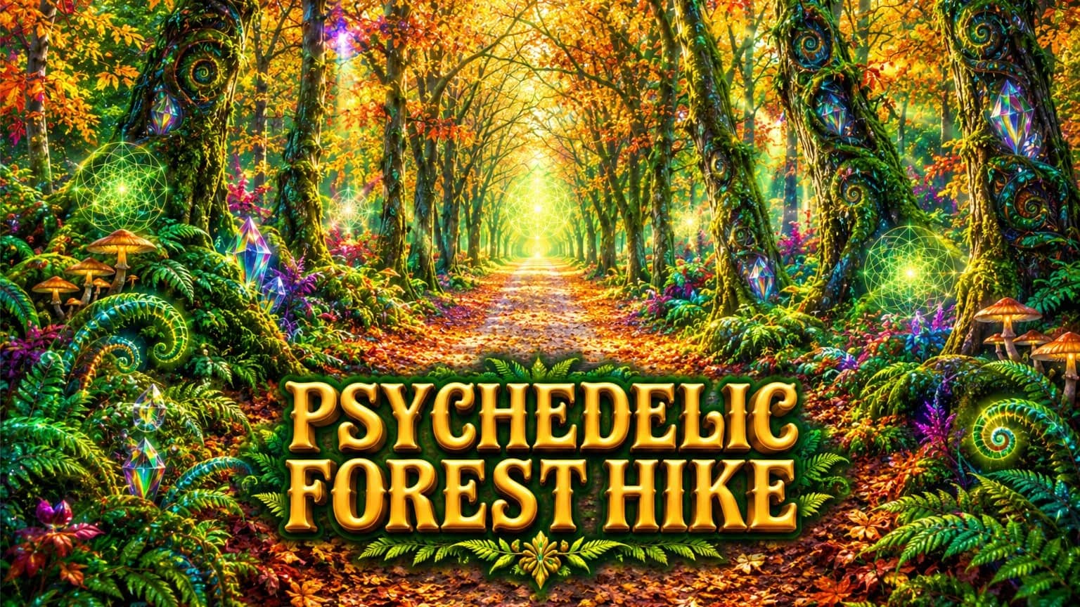 Psychedelic Forest Hike II