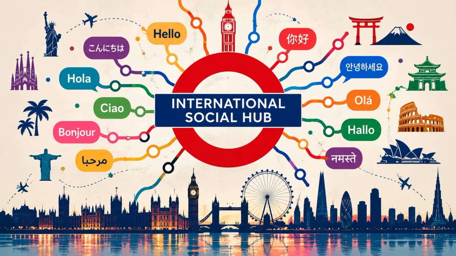 🍷 🥤 International Social Hub 🍻