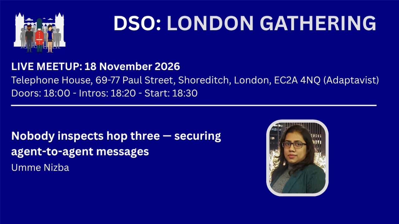 DSOLG November Event