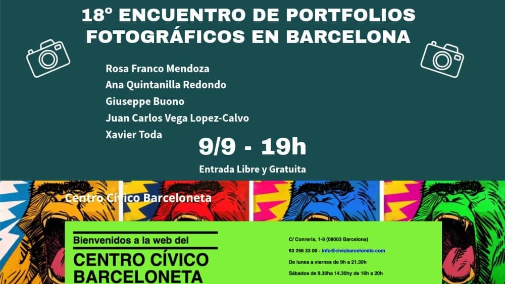18º Muestra de Portfolios Fotográficos en Barcelona