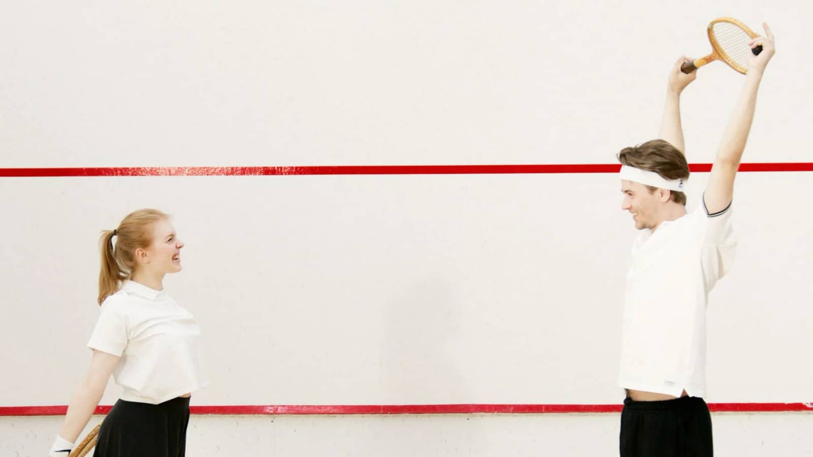 Beginner's squash coaching