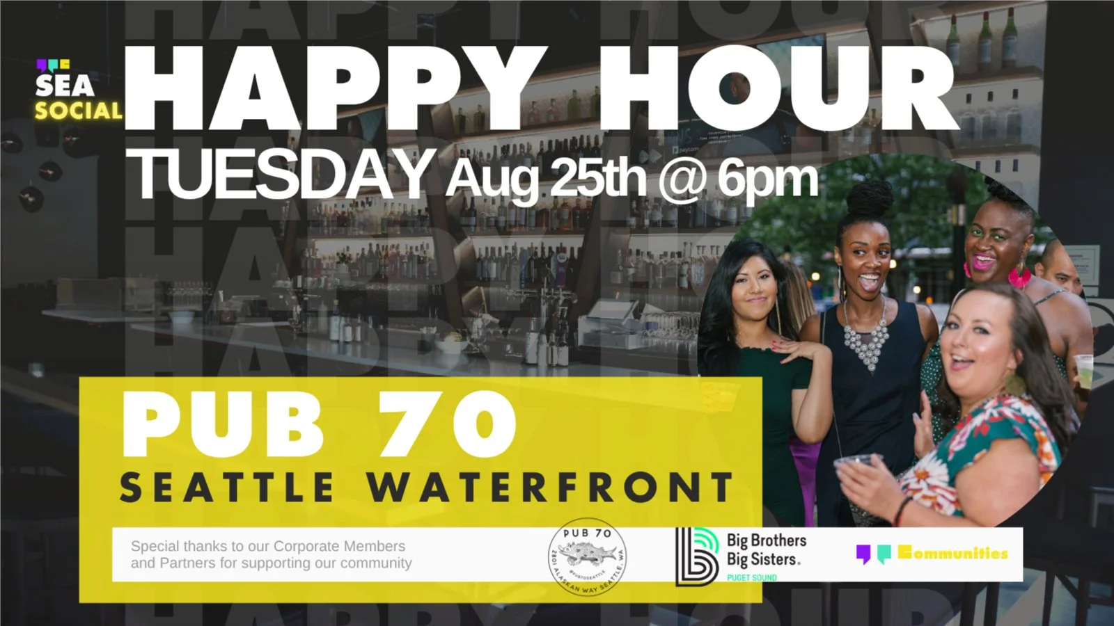 Last Tuesday Happy Hour - Seattle | August '26